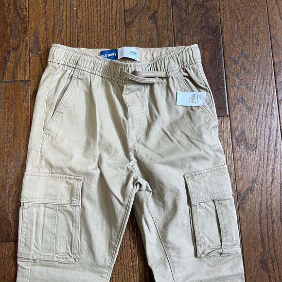 Old navy Jogger Kids Khaki pants Sz 10-12 Large - Picture 6 of 7